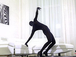 Flexible Zentai Strip - Watch4Fetish