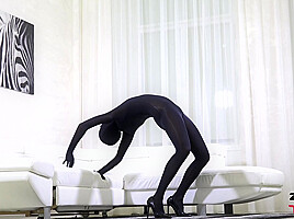 Flexible Zentai Strip - Watch4Fetish