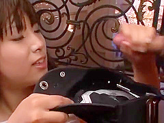 Flithy hot Japanese fellatio