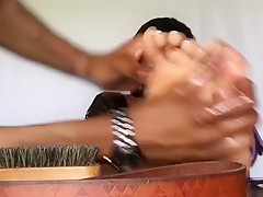 Foot Bondage Tickle Interrogation