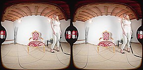 Foot Humiliation With A Blonde Domme