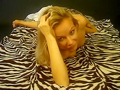 For A Day Jana The Blonde teen 18+ Masturbates Her