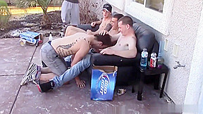 Frat Bros Fucking At The Patio