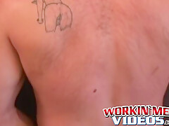 Freaky Voluptuous Homo Wanks His Cock And Cums Solo