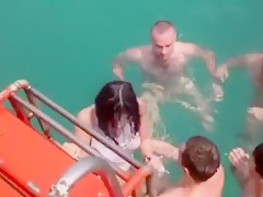 French Amateur teen 18+ in Group Sex