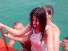 French Amateur teen 18+ in Group Sex
