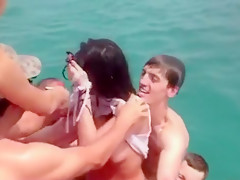 French Amateur teen 18+ in Group Sex
