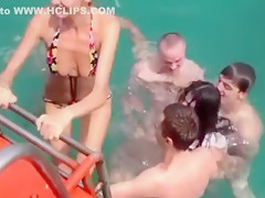 French Amateur teen 18+ in Group Sex