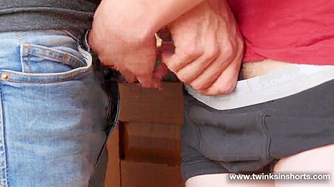 French Connection - Alexis Tivolly and Axel Green - TwinksinShorts
