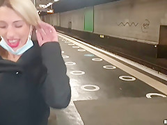 French Nympho Megane Lopez Cheats On Her Boyfriend With A Stranger She Met In A Train Station !!!