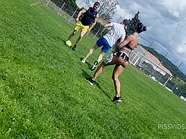 French cheerleader natural fit girl piss and anal DP ATM ATP DESTROYED 2one 1 - PissVids
