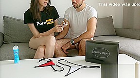 Freutoy Review + Hot Anal Sex Scene And Huge Cumshot - Couple Amateur