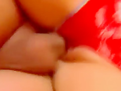 Frisky blonde teen 18+ Betty blows then fucks