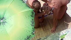 Fuch in beach