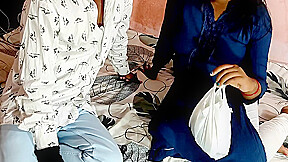 Fucked Step Sister By Showing Her Big Cock Before New Years Night - Nepali Porn Star