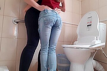 Fucked With A Stranger In The Toilet