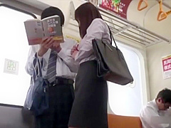 Fucked by Group of Girls on Train