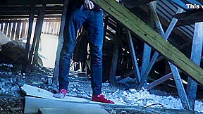 Fucking Girlfriend On The Roof After A Wonderful Blowjob
