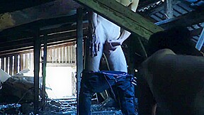 Fucking Girlfriend On The Roof After A Wonderful Blowjob