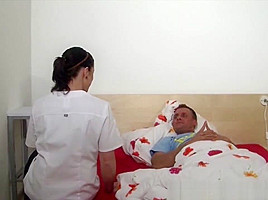 Fucking The Horny German Nurse