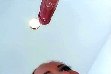 Fucking and drooling oral job in boots and latex