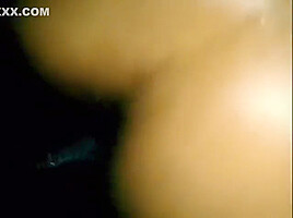 Fucking my slutty neighbor in her fat ass and she loves it