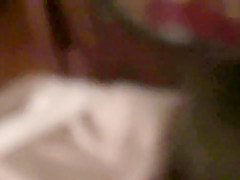 Fucking the wife from behind and giving her a creampie