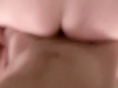 Fucking the wife from behind and giving her a creampie