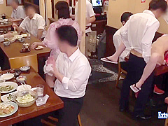 Fucks Restaurant Patrons While Others Eat Fant With Ayase Himari