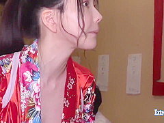Fucks Restaurant Patrons While Others Eat Fant With Ayase Himari