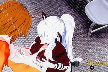 Furry Hentai - Zebra & Fox Yiff