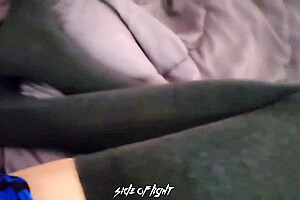 Fuzzy Socks Feminized Submissive Footjob & Sex - Socks And Feet - Video 5