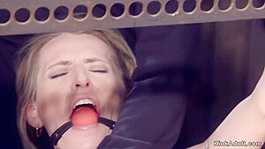 Gagged Blonde Tormented In - Natasha Starr