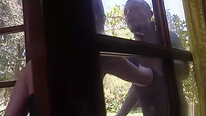 Gardener anal fucks teen 18+ in her home