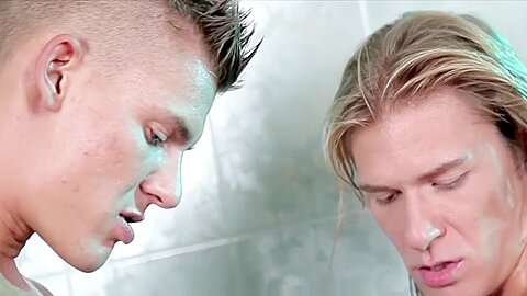 Gay Fuck Under the Shower