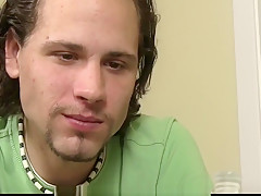 Gay homosexual seduces hetero room-mate