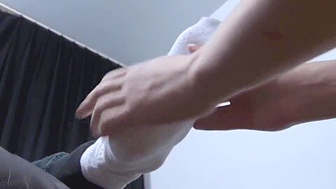 Gay hunks feet massaged