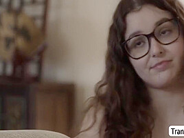 Geek teen 18+ Fucked By Bff Gf With Leana Lovings