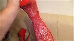 German redhead fatty fucked and facialized