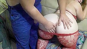 German redhead fatty fucked and facialized