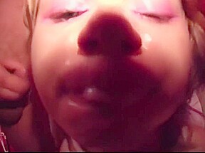 German redhead loves cum, compilation 