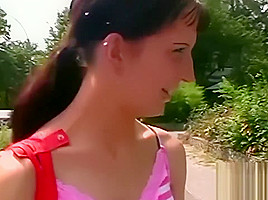 German teen 18+ Denise with Old Guy