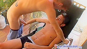 Shane Gets Plenty Of Dick! - Ayden, Kayden, Ryan, Shane