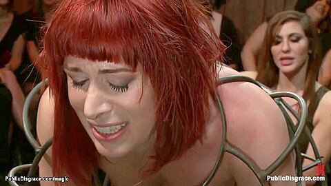 Ginger Slut Ass Fucked In Public