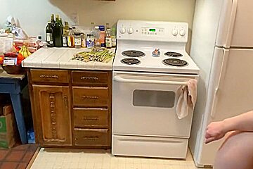 Gingr Peartart Cooks A Healthy Salmon Dinner From Scratch! Naked In The Kitchen 47