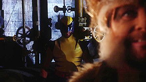 Girl In A Costume Needs Two Cocks