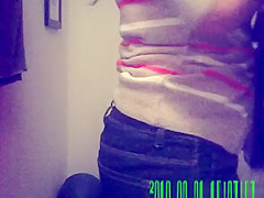 Girl caught by taking a piss