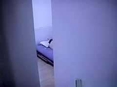 Girl caught masturbation in couch