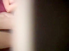 Girl caught masturbation in couch
