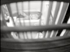 Girl spied through the blinds masturbating in full bath